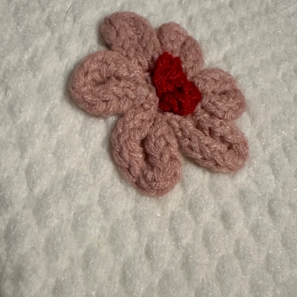 Ecosunny Flower Appliqué Textured Knit Sweater NWOT XL - Picture 8 of 9